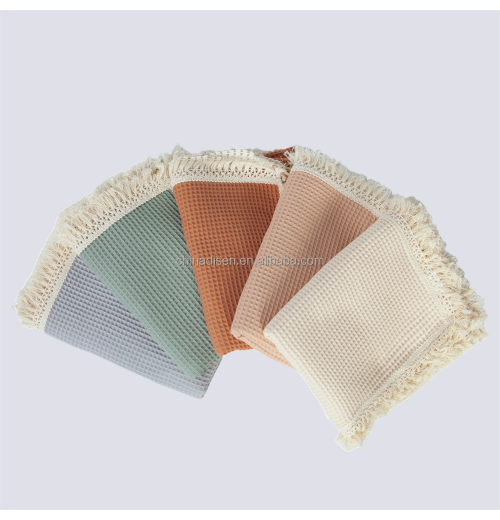 High Quality Wholesale 100% Cotton Woven Waffle Multi-function Blanket Soft Hand Feeling baby Blanket High Quality Wholesale 100% Cotton Woven Waffle Multi-function Blanket Soft Hand Feeling baby Blanket