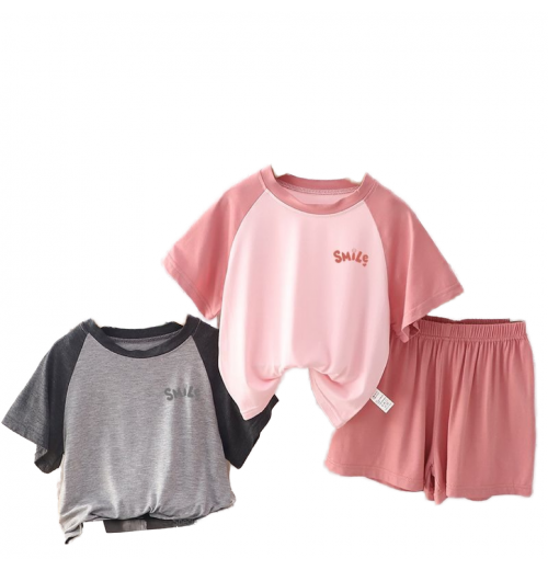 Youduomian Genuine Girls Set Summer Kid Clothes Girls Clothing Customized Shorts Baby Clothes 2 Color T- Shirt and shorts set Youduomian Genuine Girls Set Summer Kid Clothes Girls Clothing Customized Shorts Baby Clothes 2 Color T- Shirt and shorts set