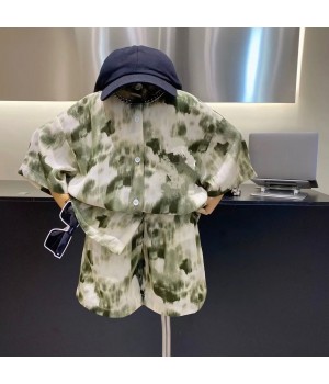 2024 cool 1-5Y boys clothing sets children clothing 2pcs baby boy clothes set