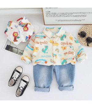 Children Clothing Kids Summer Gentle Men Sets Infant Toddler New Born Romper Suit Boy Clothes Set