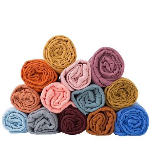 Solid Color 100% Organic Bamboo Cotton Blankets Baby Muslin Swaddle Wrap Baby 2-Layer Swaddle Blanket Solid Color 100% Organic Bamboo Cotton Blankets Baby Muslin Swaddle Wrap Baby 2-Layer Swaddle Blanket