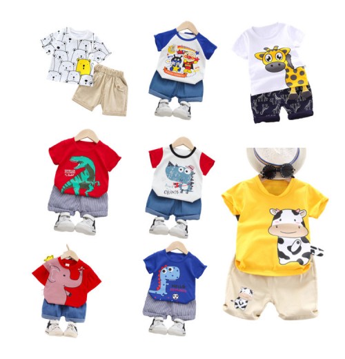Feiming Factory Children Clothes Set 100 different designs Baby Kids Cotton Clothing children clothes children