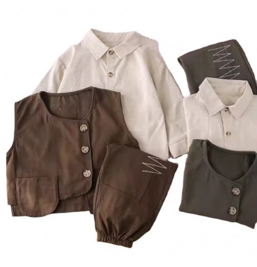 High Quality Solid Color Fall Children Printed Kids Fashion Boutique Clothing Boy Cotton Clothes Sets High Quality Solid Color Fall Children Printed Kids Fashion Boutique Clothing Boy Cotton Clothes Sets