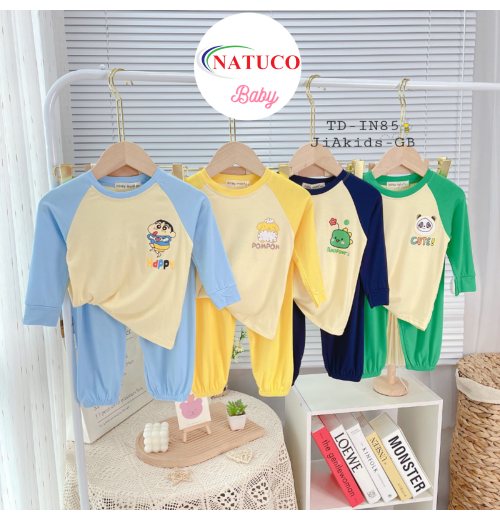 Children's Clothing Autumn And Winter Pajamas Set Made of Cool Cotton Fabric, Quick Dry For Children From 6-27Kg. Children's Clothing Autumn And Winter Pajamas Set Made of Cool Cotton Fabric, Quick Dry For Children From 6-27Kg.