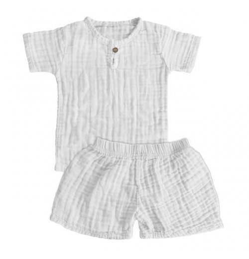 High Quality 100% Cotton Muslin Baby Clothes Set Summer Casual Tops Shorts Boys & Girls Toddlers Kids Baby Outfits Cloth High Quality 100% Cotton Muslin Baby Clothes Set Summer Casual Tops Shorts Boys & Girls Toddlers Kids Baby Outfits Cloth